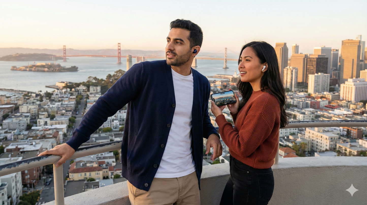 Self-guided audio tour of San Francisco featuring Coit Tower and Telegraph Hill, by Uvamai Niche Tourism.
