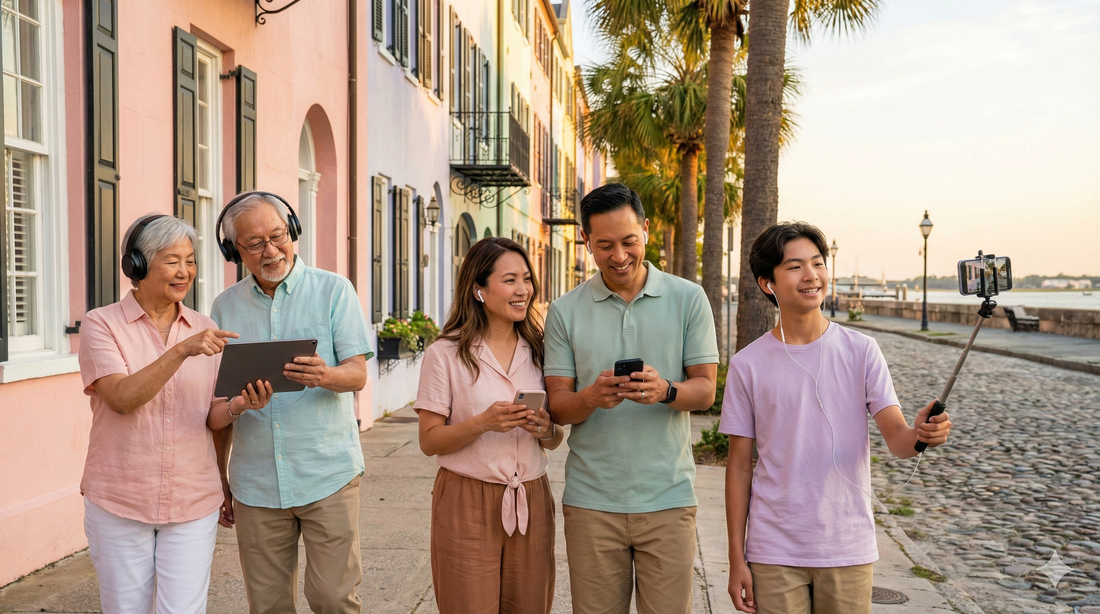 Best Self-Guided Audio Tours in Charleston - An Honest Comparison - Uvamai Niche Tourism