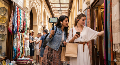 Self-guided audio tour by Uvamai Niche Tourism featuring historic Alcaicería marketplace in Granada, Spain.