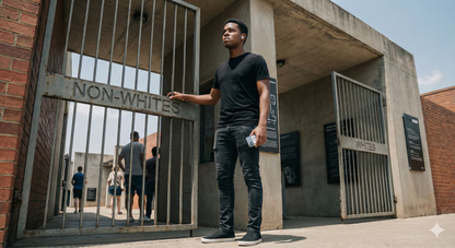 Self-guided audio tour image featuring the Apartheid Museum in Johannesburg, part of Uvamai Niche Tourism's self-guided tour collection.