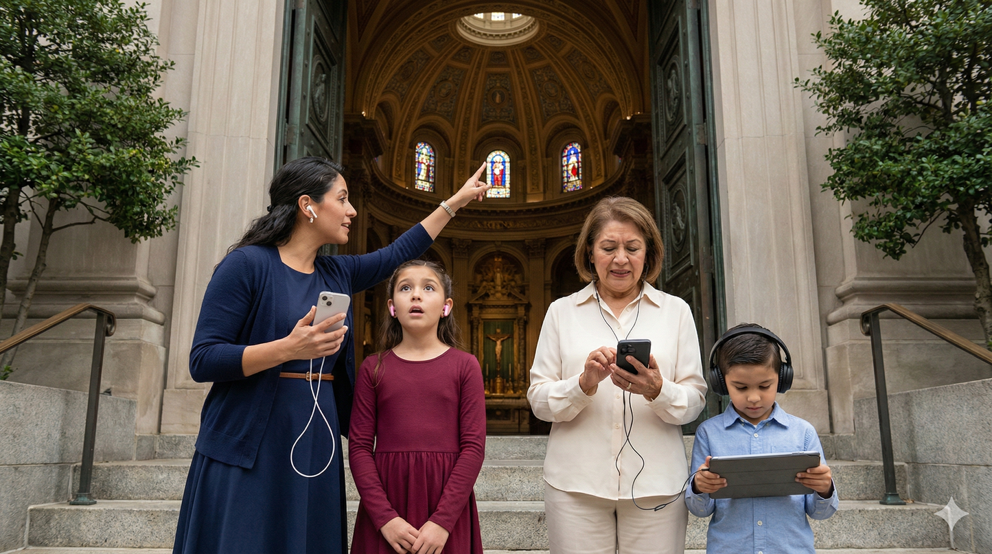 Self-guided audio tour of Philadelphia's Cathedral Basilica of Saints Peter and Paul by Uvamai Niche Tourism.