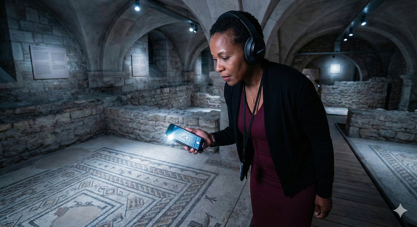 Audio tour of Geneva's Saint Pierre Cathedral by Uvamai Niche Tourism, showcasing the historic interior and exterior architecture.