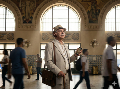 Self-guided audio tour of Rio de Janeiro featuring Central do Brasil railway station, by Uvamai Niche Tourism.