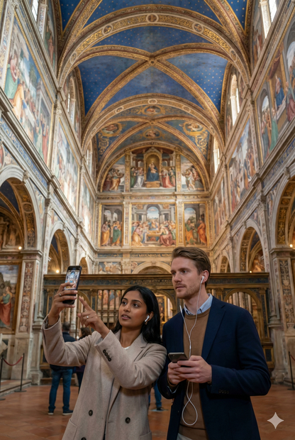 Audio tour guide image of Chiesa di San Maurizio al Monastero Maggiore for Milan self-guided audio tour by Uvamai Niche Tourism