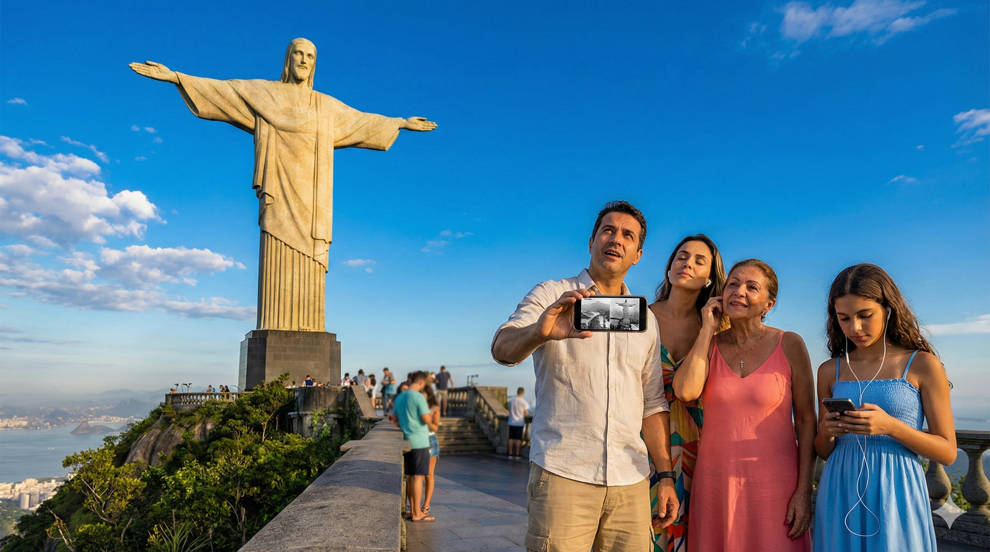 Self-guided audio tour of Rio de Janeiro featuring Christ the Redeemer statue by Uvamai Niche Tourism.