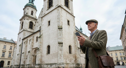 Audio tour image of St. Andrew's Church Romanesque fortress in Krakow, part of Uvamai Niche Tourism's self-guided tour.
