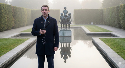 Self-guided audio tour of Dublin's Garden of Remembrance, featuring historic landmarks and scenic views by Uvamai Niche Tourism.