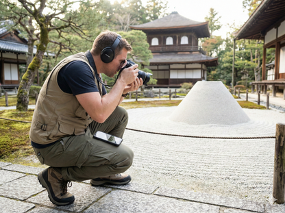 Audio tour guide for Ginkaku-ji Temple and Silver Pavilion in Kyoto, offered by Uvamai Niche Tourism.