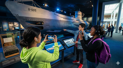 Self-guided audio tour of the Griffin Museum of Science and Industry by Uvamai Niche Tourism.