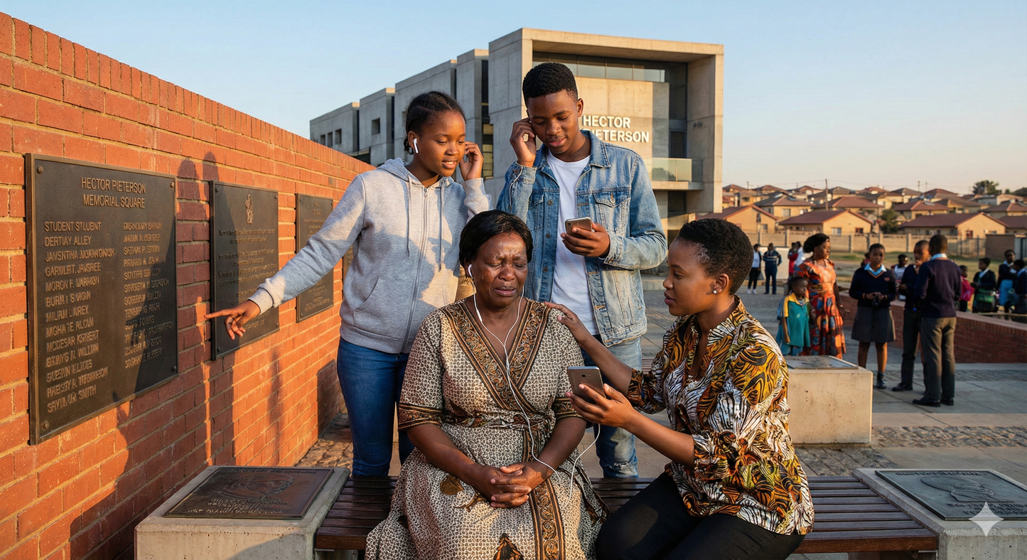 Self-guided audio tour of Johannesburg, featuring Hector Pieterson Museum and Memorial, by Uvamai Niche Tourism.