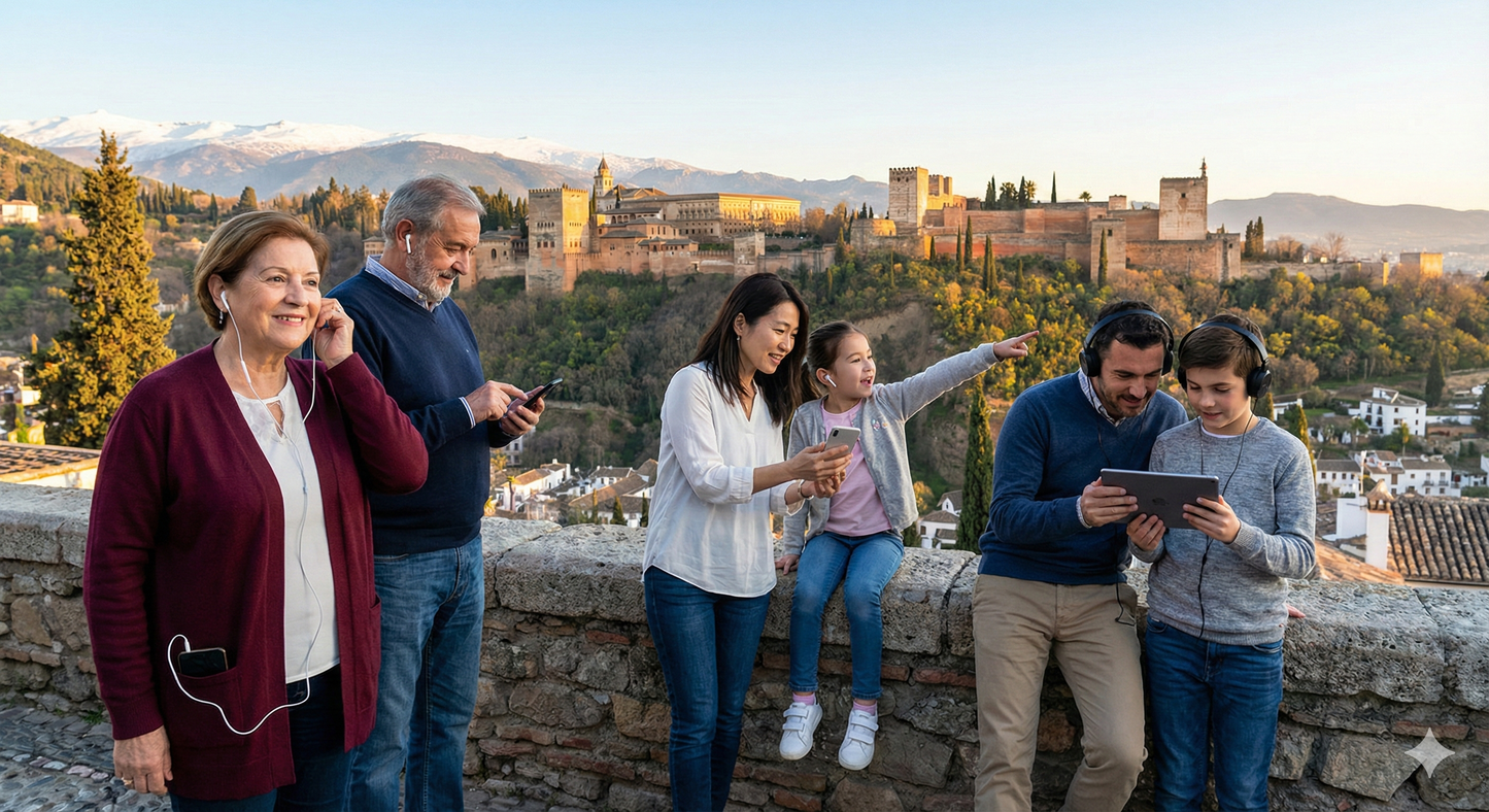 Self-guided audio tour of Mirador de San Cristóbal in Granada by Uvamai Niche Tourism