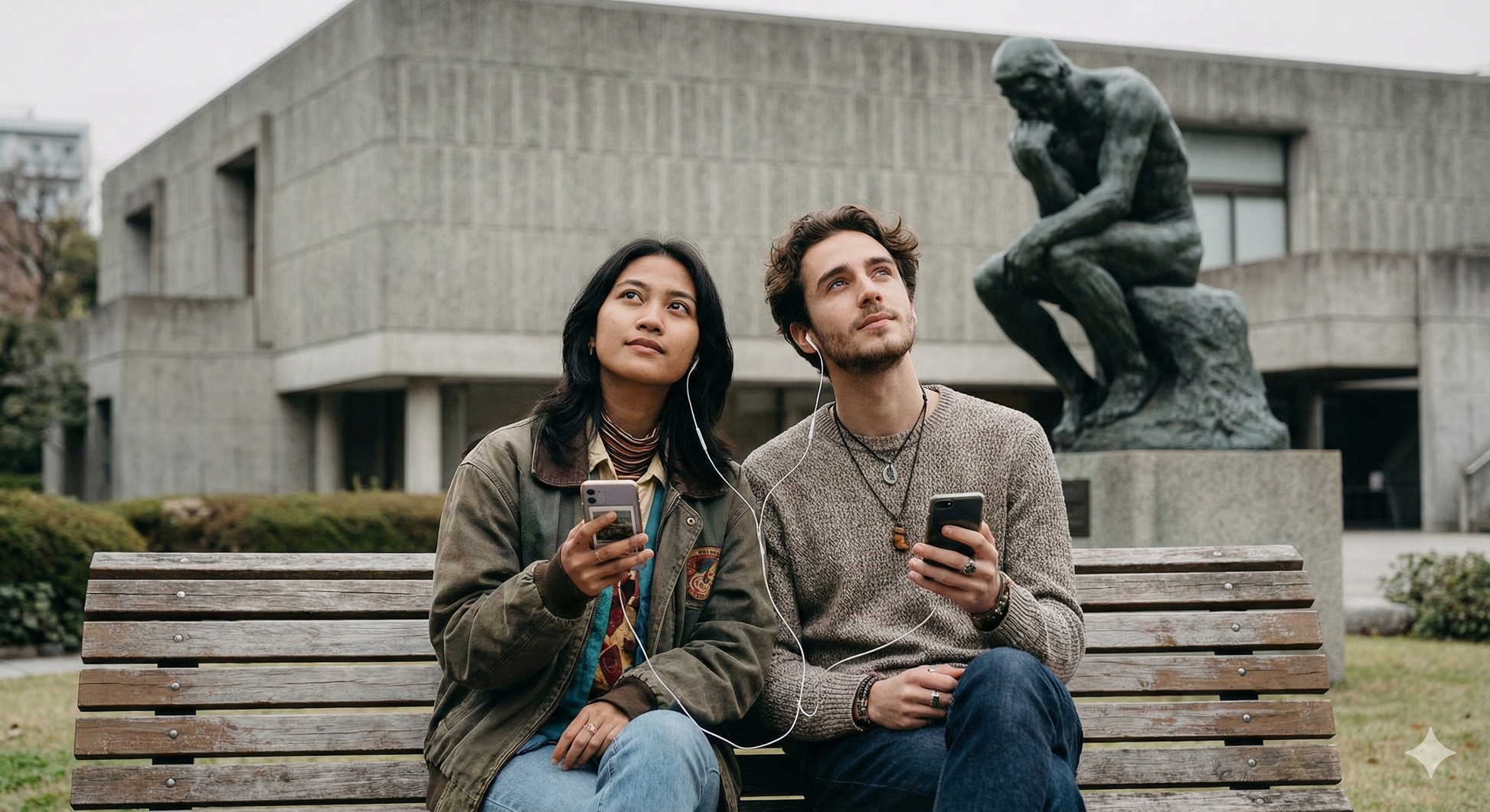 Self-guided audio tour of the National Museum of Western Art by Uvamai Niche Tourism, featuring museum exhibits and artwork displays.