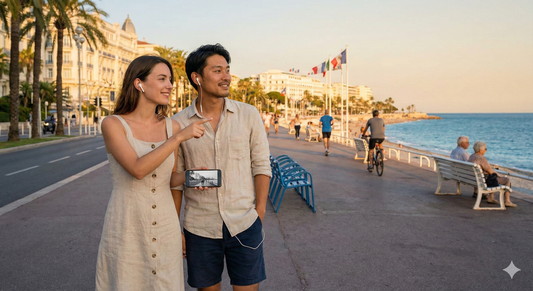 Self-guided audio tour by Uvamai Niche Tourism featuring outdoor sightseeing and scenic promenade views.