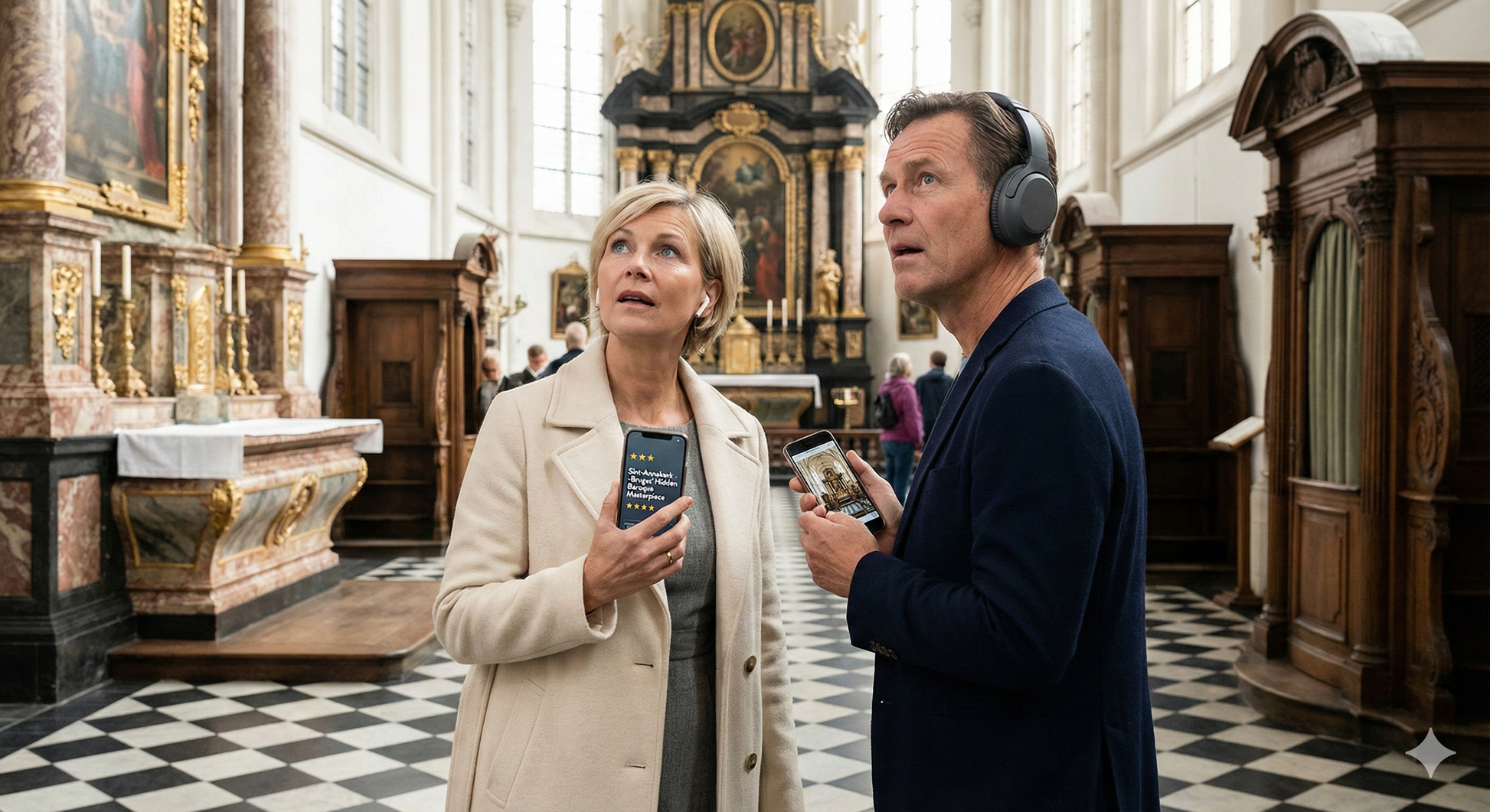 Audio tour guide for Sint-Annakerk Church in Bruges, part of Uvamai Niche Tourism's self-guided audio tour of Bruges landmarks.
