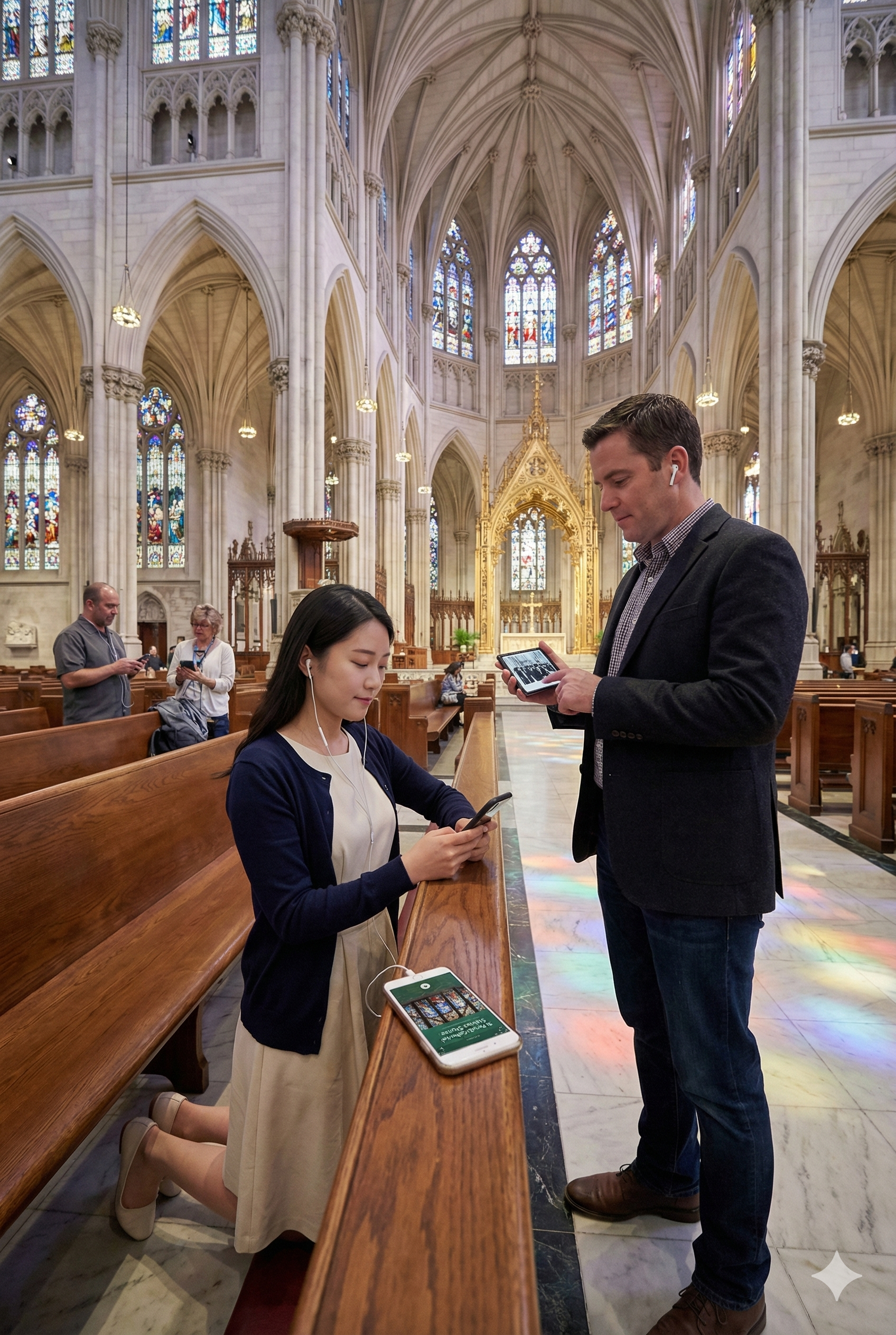 Self-guided audio tour of St. Patrick's Cathedral in New York City by Uvamai Niche Tourism.