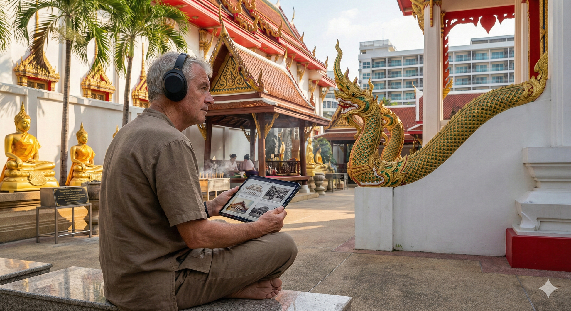 Self-guided audio tour of Suwankhiriwong Temple and Patong Temple in Phuket by Uvamai Niche Tourism