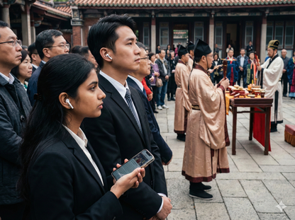 Self-guided audio tour of Taipei Confucius Temple by Uvamai Niche Tourism, featuring the temple's traditional architecture and surroundings.