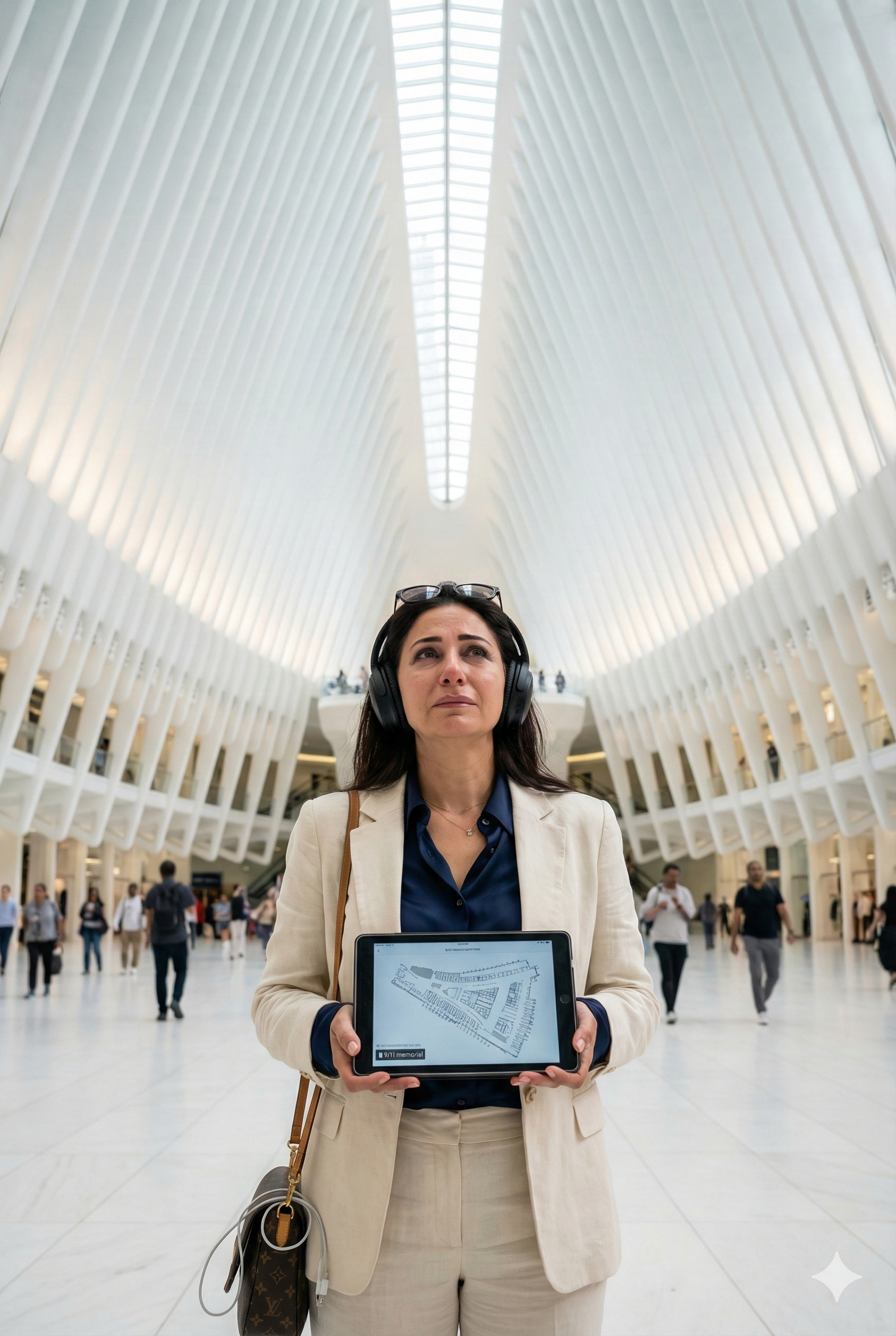 Self-guided New York City audio tour by Uvamai Niche Tourism featuring The Oculus World Trade Center transportation hub.