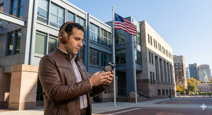 Self-guided audio tour for Philadelphia by Uvamai Niche Tourism, featuring historic landmarks and city sights.