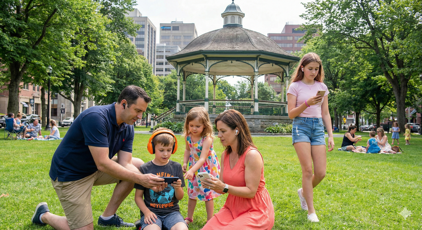 Self-guided audio tour of Victoria Park by Uvamai Niche Tourism, featuring scenic views and park landmarks.