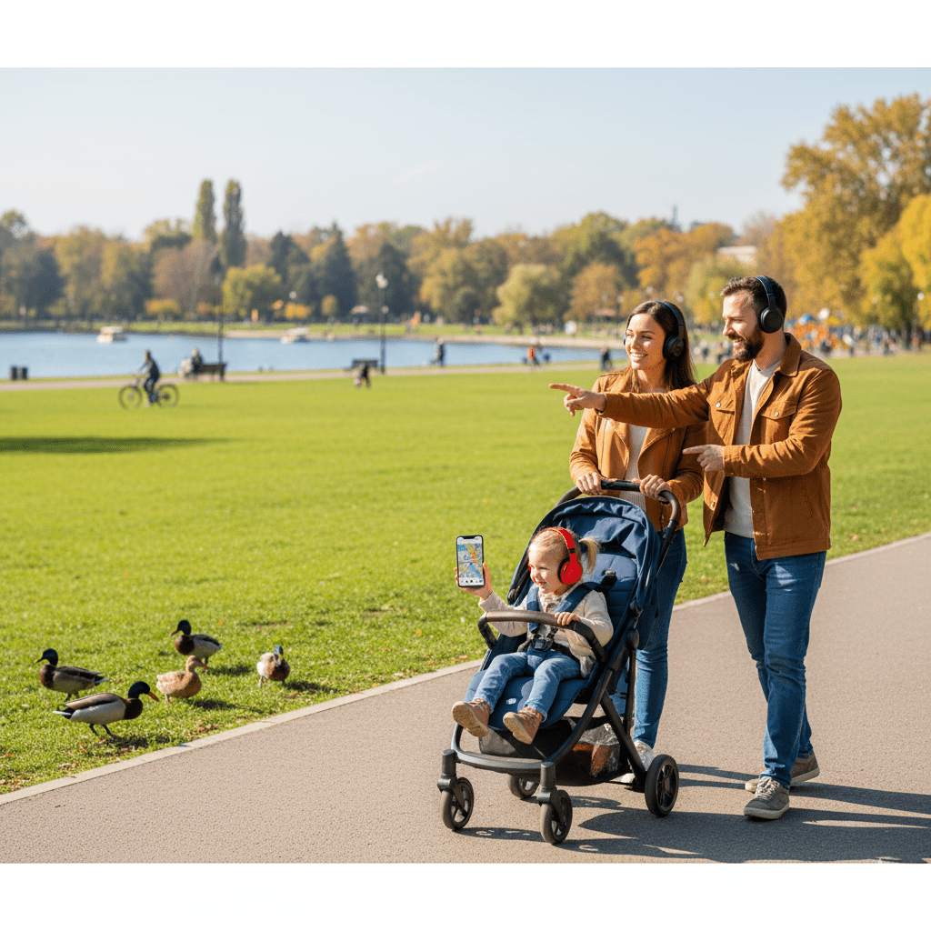 Audio guide for Bucharest self-guided tour by Uvamai Niche Tourism, featuring landmarks and city highlights.