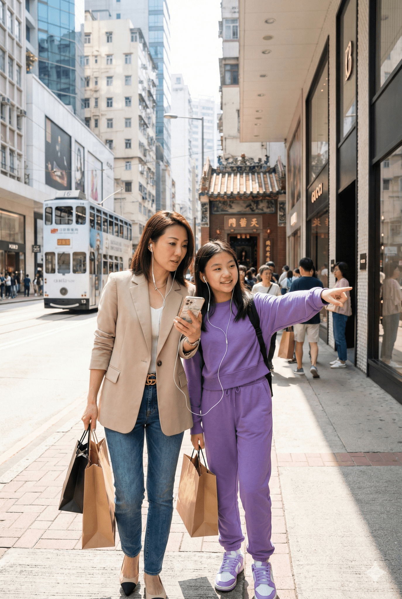 Self-guided audio tour of Hong Kong by Uvamai Niche Tourism, featuring city landmarks and scenic views.