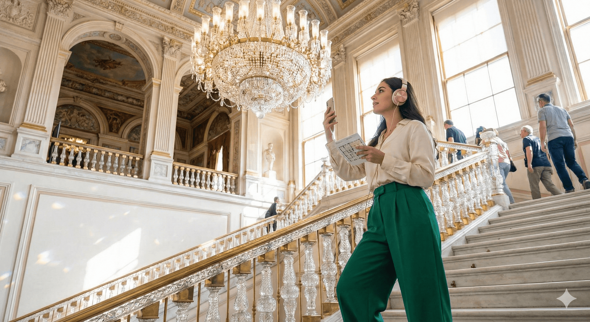 Istanbul self-guided audio tour by Uvamai Niche Tourism featuring a cityscape with historic landmarks and vibrant streets.