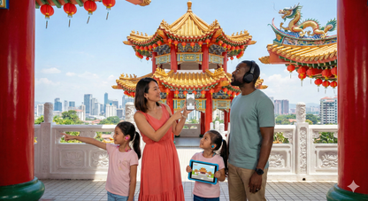 Kuala Lumpur self-guided audio tour by Uvamai Niche Tourism, featuring landmarks and city views in Malaysia.