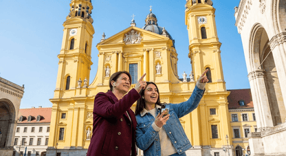 Munich Self-Guided Audio Tour by Uvamai Niche Tourism, portable device with headphones for exploring Munich independently