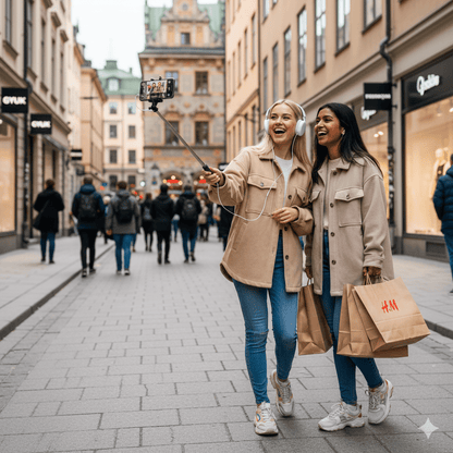Self-guided audio tour of Stockholm by Uvamai Niche Tourism, featuring landmarks and scenic city views.