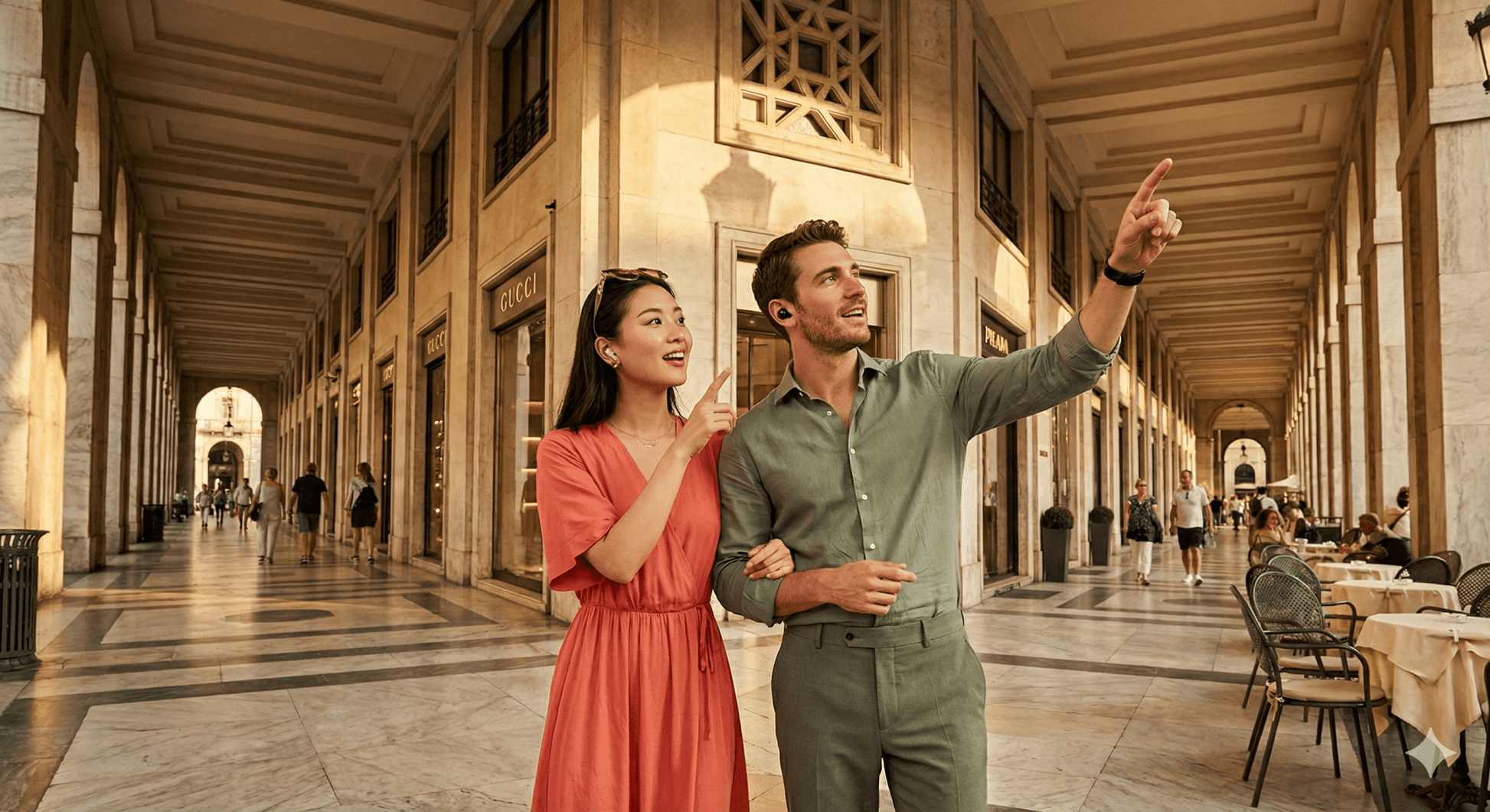 Audio tour device for Turin self-guided tour by Uvamai Niche Tourism, featuring headphones and tour guide controls.